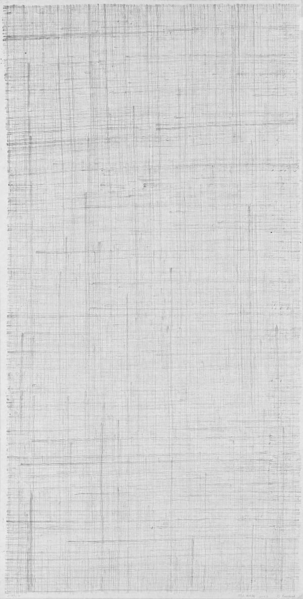 LI HUASHENG 李华生 1391, 2013, Ink on paper 纸本水墨, 138 x 70 cm